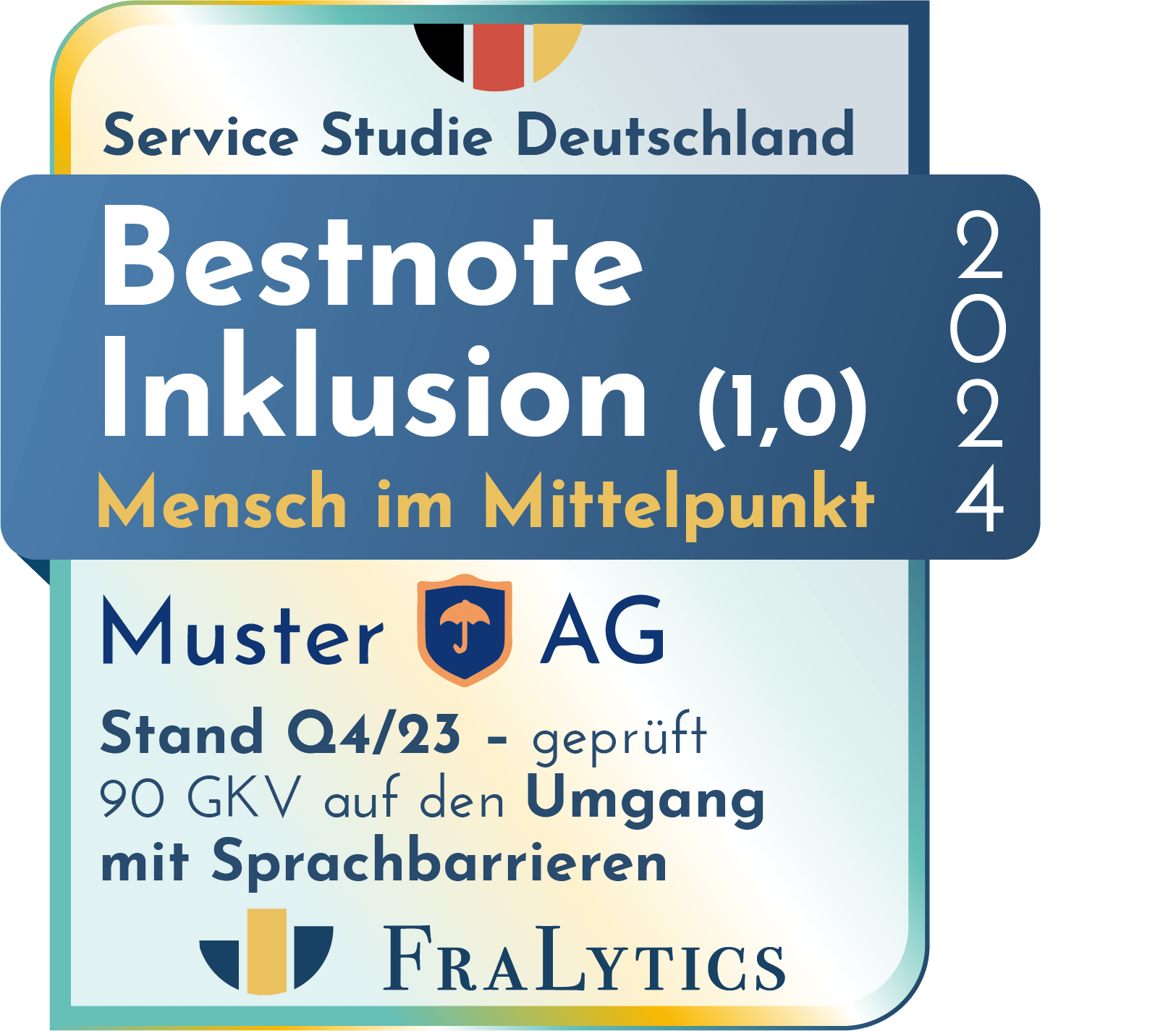 Siegel für besonders guten Umgang mit Sprachbarrieren