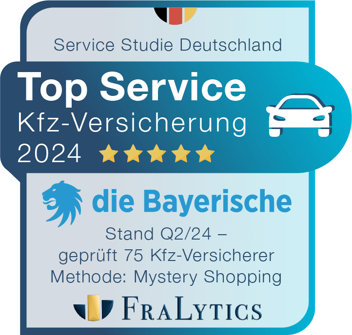 Siegel Die Bayerische Top Service Kfz Versicherung